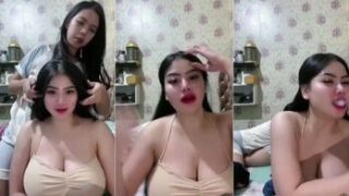 Bokep Indo Babyfe di Kostan Temen Tambah Gede Susunya Doi